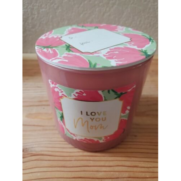 Opalhouse‎ Scented Candle Sparkling Pink Ginger I Love You Mom Gift NWT - Picture 2 of 5